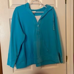 Coldwater creek women’s hooded shirt